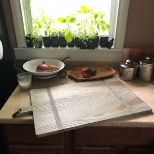 Crate & Barrel serving board